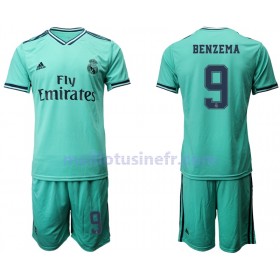 Maillot de Foot Real Madrid BENZEMA 9 Troisième 2019-20 - Enfant